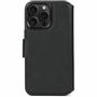 DECODED Leather Detachable Wallet iPhone 15 Pro Max Svart