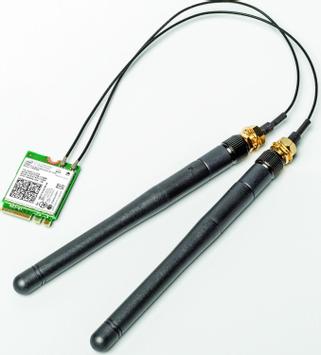 ASRock DeskMini Wi-Fi 6E kit (AX210) Bluetooth 5.3 (90-BXG3R0-A0XCR2W)