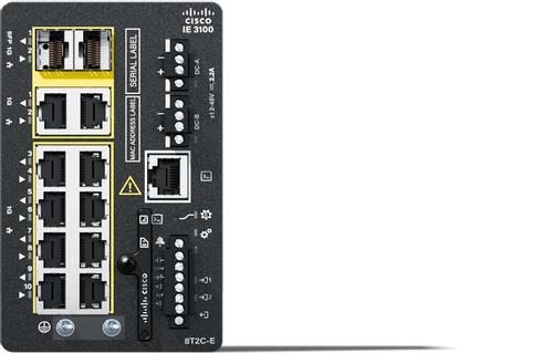 CISCO IE3100 w/8GE Copper 2GE Combo Fxd sys Nw (IE-3100-8T2C-E)
