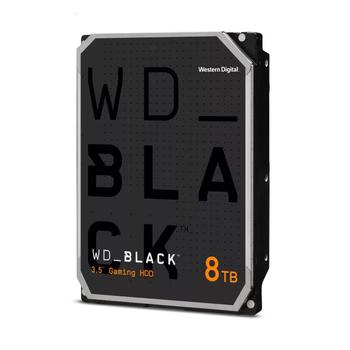 WESTERN DIGITAL WD Black WD8002FZBX - Hard drive - 8 TB - gaming - internal - 3.5" - SATA 6Gb/s - 7200 rpm - buffer: 256 MB (WD8002FZBX)