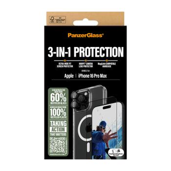 PanzerGlass 3-in-1 Protection Bundle iPhone 16 6.9Inch Pro (B1294+2864+1284)