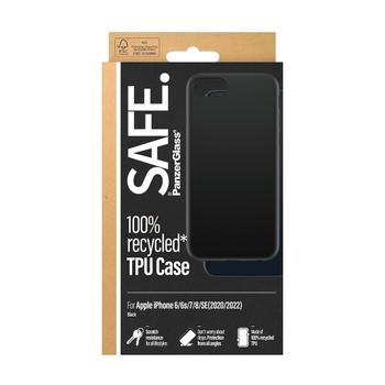 PanzerGlass SAFE IPHONE 6/6S/7/ 8/SE TPU CASE BLACK BULK ACCS (BULKSAFE95834)