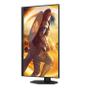 AOC Gaming Q27G4XF - 27 Zoll QHD Monitor, 180 Hz, 0.5 ms, FreeSync Prem., G-Sync comp., HDR10 (2560x1440,  DisplayPort,  HDMI) schwarz/ grau (Q27G4XF)