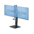STARTECH CROSSBAR DUAL MONITOR STAND - DOUBLE 27INCH SCREENS VESA MOUNT ACCS