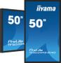 IIYAMA 50\\W LCD Bonded Projective Capacitive\n40-Points Touch 4K UHD Bezel Free VA / Open Frame / AG