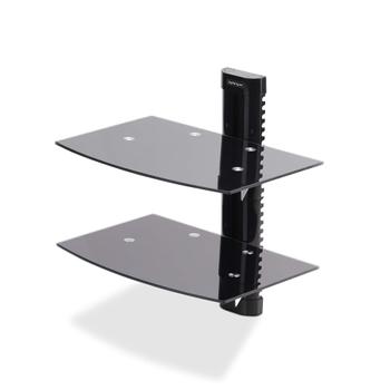 STARTECH DUAL FLOATING WALL-MOUNTED AV SHELVES FOR UNDER TV WALL (2B-WALL-MOUNT-SHELF)