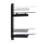 STARTECH DUAL FLOATING WALL-MOUNTED AV SHELVES FOR UNDER TV WALL (2B-WALL-MOUNT-SHELF)