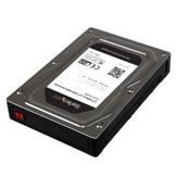 StarTech 2.5" to 3.5" SATA HDD/SSD Adapter Enclosure - External Hard Drive Converter with HDD/SSD Height up to 12.5mm (25SAT35HDD) - drevkabinett - SATA 6Gb/s - SATA 6Gb/s (25SAT35HDD)