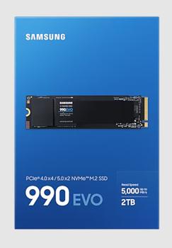 SAMSUNG 990 Evo M.2 2 Tb Pci Express  (MZ-V9E2T0BW)