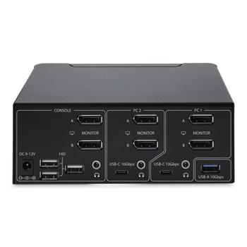 STARTECH 2-PORT DP 1.4 KVM SWITCH - DUAL-MONITOR DISPLAYPORT KVM CPNT (P2CDD143-KVM-SWITCH)