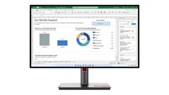 LENOVO o ThinkVision P27h-30 - LED monitor - 27" - 2560 x 1440 QHD @ 60 Hz - IPS - 350 cd/m² - 1000:1 - HDR10 - 4 ms - HDMI, DisplayPort, USB-C - raven black