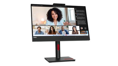 LENOVO ThinkVision T24mv-30 - LED-Monitor - 61 cm (24") (23.8" sichtbar) - 1920 x 1080 Full HD (1080p) - IPS - 250 cd/m˛ - 1000:1 - 4 ms - HDMI, DisplayPort,  USB-C - Lautsprecher - Raven Black (63D7UAT3EU)