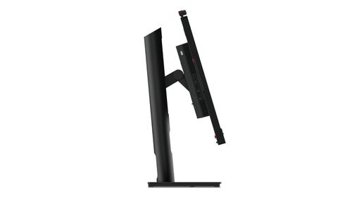 LENOVO ThinkVision T24mv-30 - LED-Monitor - 61 cm (24") (23.8" sichtbar) - 1920 x 1080 Full HD (1080p) - IPS - 250 cd/m˛ - 1000:1 - 4 ms - HDMI, DisplayPort,  USB-C - Lautsprecher - Raven Black (63D7UAT3EU)