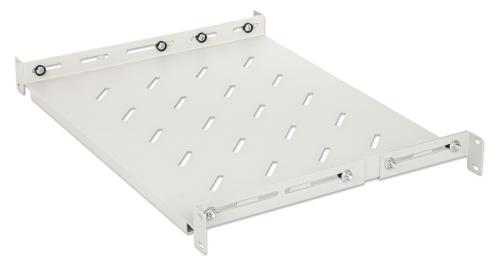 INTELLINET INT 19" Fixed Shelf, Adjustable,  350-550mm depth, max load 2 (713726)