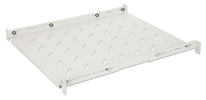 INTELLINET INT 19" Fixed Shelf, Adjustable,  550-750mm depth, max load 2 (714099)
