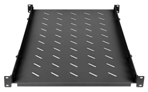 INTELLINET INT 19" Fixed Shelf, Adjustable,  750-950mm depth, max load 2 (714716)