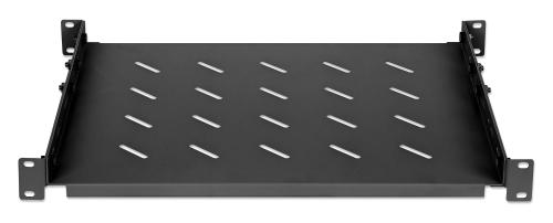 INTELLINET INT 19" Fixed Shelf, Adjustable,  350-550mm depth, max load 2 (714082)