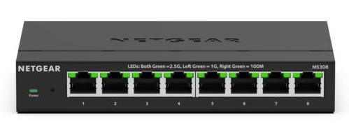 NETGEAR 8PT MULTIGIG PLUS SWITCH MS308E (MS308E-100EUS)