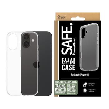 PanzerGlass SAFE TPU CASE IPHONE 16 TRANSPARENT ACCS (SAFE95896)