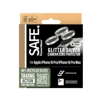 PanzerGlass SAFE LENSPR IPHONE 16 PRO/16 PRO MAX GL SILVER ACCS (SAFE95893)