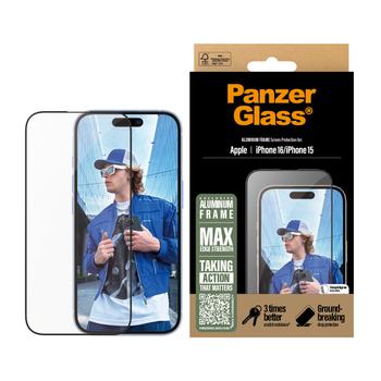 PanzerGlass ALUMINIUM FRAME IPHONE 16 UWF ACCS (2849)