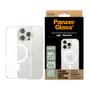 PanzerGlass iPhone 16 Pro HardCase deksel (gjennomsiktig) Mobildeksel av resirkulert plast og D30 Bio, med MagSafe (1292)