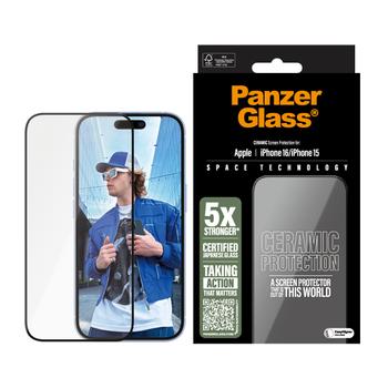 PanzerGlass CERAMIC IPHONE 16 UWF ACCS (2853)