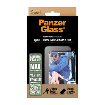 PanzerGlass ALUMINIUM FRAME IPHONE 16 PLUS UWF ACCS (2851)