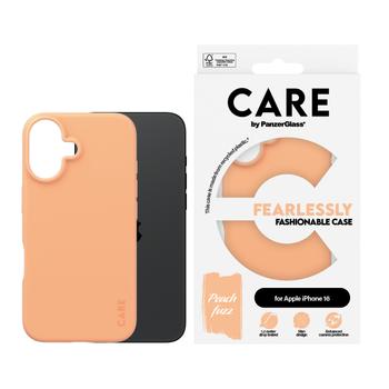 PanzerGlass CARE CASE FASH PEACHY IPHONE 16 ACCS (1409)