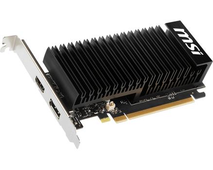 MSI GeForce GT 1030 4GHD4 LP OC Skjermkort,  PCI-Express 3.0, 4GB GDDR6 (912-V812-037)