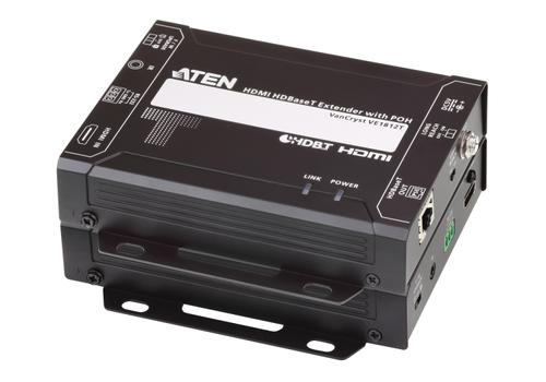 ATEN N VE1812 HDMI HDBaseT Extender with POH - Video/ audio/ infrared extender - HDBaseT - up to 150 m - for ATEN VM5404HA, VM5808HA, VanCryst VM1600A, VM3200, VM5404H, VM6809H, VS184B (VE1812)
