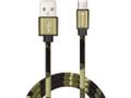 SANDBERG MicroUSB Green Camouflage 1m