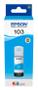 EPSON n Ink Cartridges, 103, 101 4 colour ink bottles, Ink Bottle, 1 x 70.0 ml Cyan