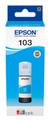 EPSON 103 - cyan - original - blækrefill