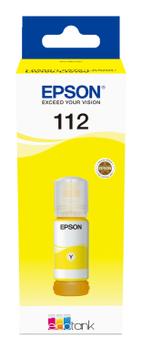 EPSON n Ink Cartridges,  112, 112 4 colour ink bottles, Ink Bottle, 1 x 70.0 ml Yellow (C13T06C44A)