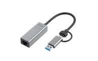 I-TEC USB-C/ USB-A 2.5Gbps Ethernet Adapter (C31METAL25LAN)