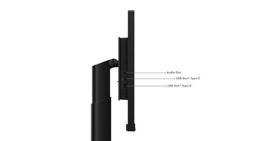 LENOVO ThinkVision P27u-20 - LED-skärm - 27" (27" visbar) - 3840 x 2160 4K @ 60 Hz - IPS - 450 cd/m² - 1000:1 - 4 ms - Thunderbolt 4, 2xHDMI, DisplayPort - högtalare - korpsvart (62CBRAT6EU)