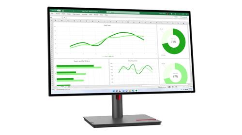 LENOVO ThinkVision P27q-30 27inch 2560x1440 IPS 16:9 350cd/m2 HDMI DP USB Hub Topseller (63A2GAT1EU)