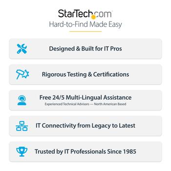 STARTECH 3FT USB TO SERIAL CABLE USB TO DB9 RS232 ADAPTER CABL (1P3FFCB-USB-SERIAL)