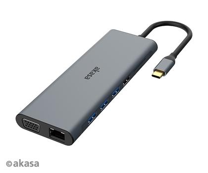 AKASA USB Type-C 14-In-1 Dock (AK-CBCA28-18BK)