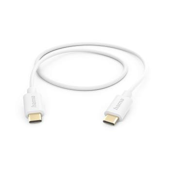 HAMA Charging Cable USB-C to USB-C 1.0m White (00201590)