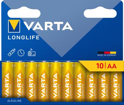 VARTA Longlife AA Blister 10-pack (4106101761)