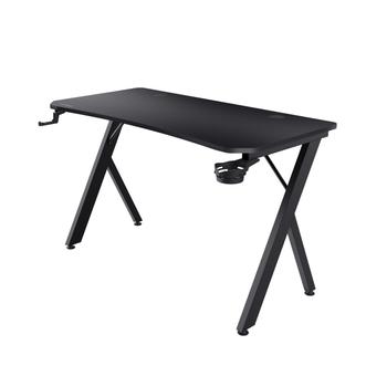 TRUST GXT 700 Omnius Gaming Desk (svart) Maxvikt 150 kg, höjd 74 cm, djup 60 cm, bredd 120 cm (25420)