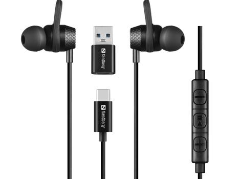 SANDBERG USB-C/A In-Earset with Line-Mic (126-50)