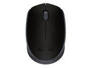 Logitech M171 - mus - 2.4 GHz - svart