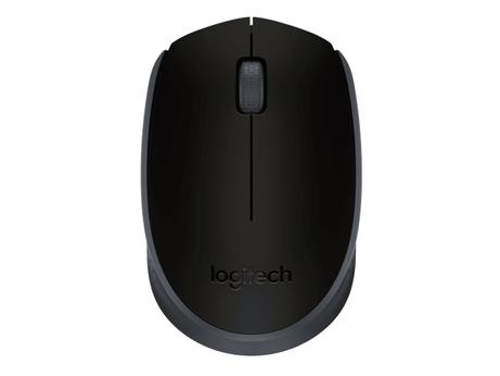 Logitech M171 - mus - 2.4 GHz - svart (910-004424)