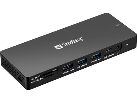 SANDBERG USB-C 13in1 Docking Station  (136-61)