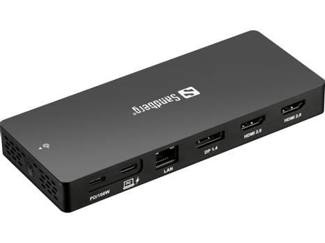 SANDBERG USB-C 13in1 Docking Station  (136-61)