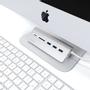 SATECHI USB-C Aluminum USB Hub & Card Reader - Silver (ST-TCHCRS)