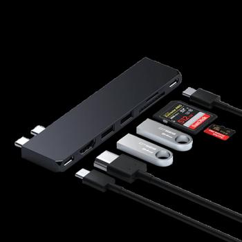 SATECHI USB-C Hubb USB4 - Midnight (ST-HUCPHSD)